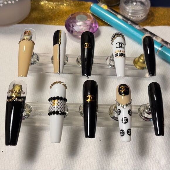 Bad and BOUGIE gel pressons - Picture 6 of 11